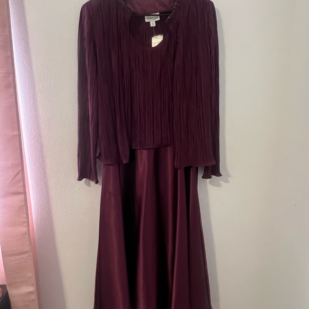 Elegant Purple Women's Dress